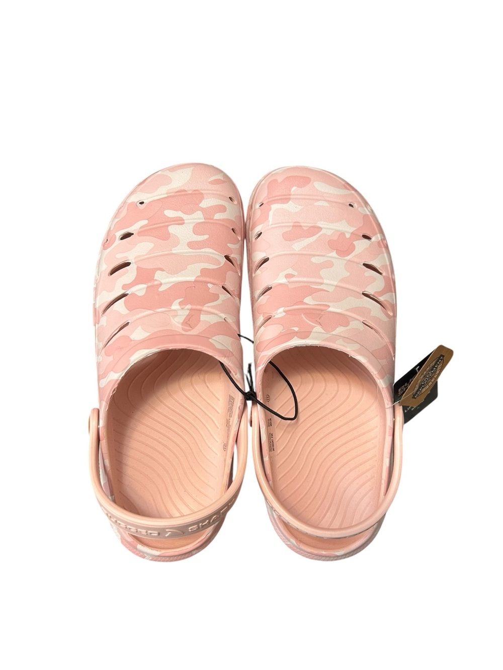 NWT pink camo Women's Rugged Shark Molded EVA Clogs Size 11
